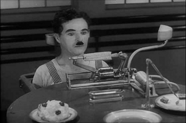 Chaplin Y Su Crítica A Las Máquinas